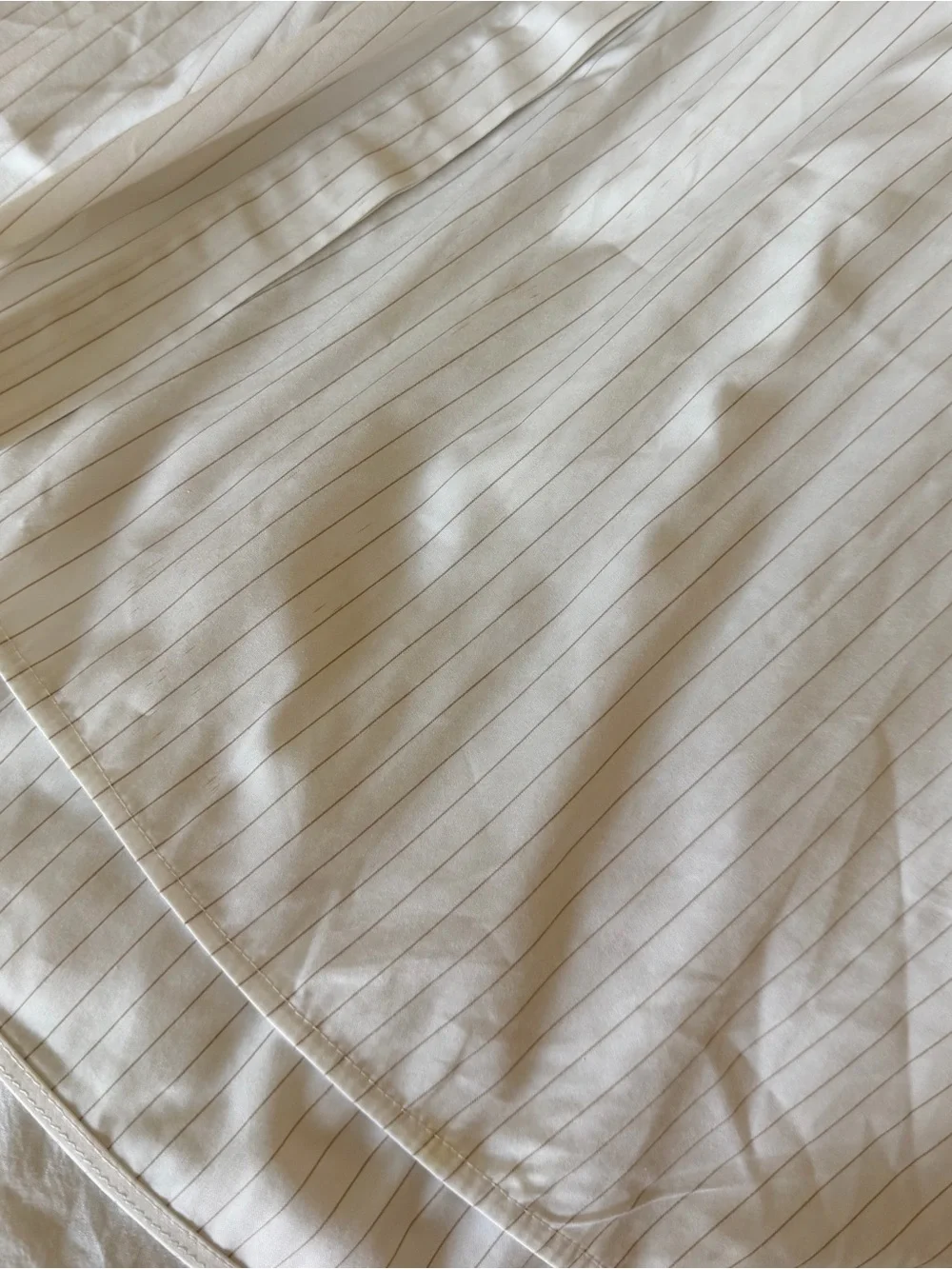 Lafayette 148 New York Helen Oversize Stripe Cotton Button Up Shirt - Picture 10 of 11